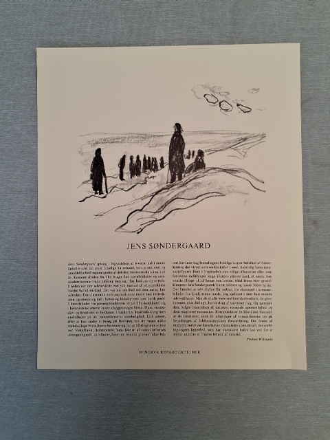 Kunst Mappe af Jens Søndergaard og Oluf Høst